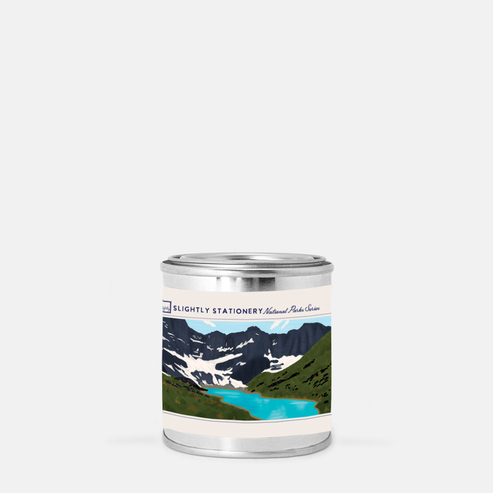 Glacier National Park 8 oz. Paint Can Candle