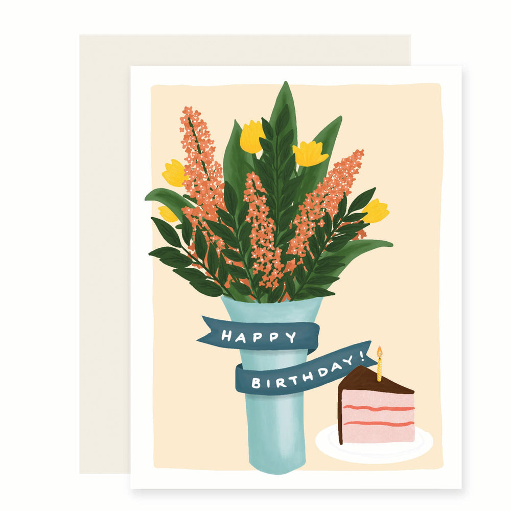 Birthday Bouquet | Floral Birthday Card