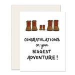 Biggest Adventure | Baby Shower Card | New Baby Card