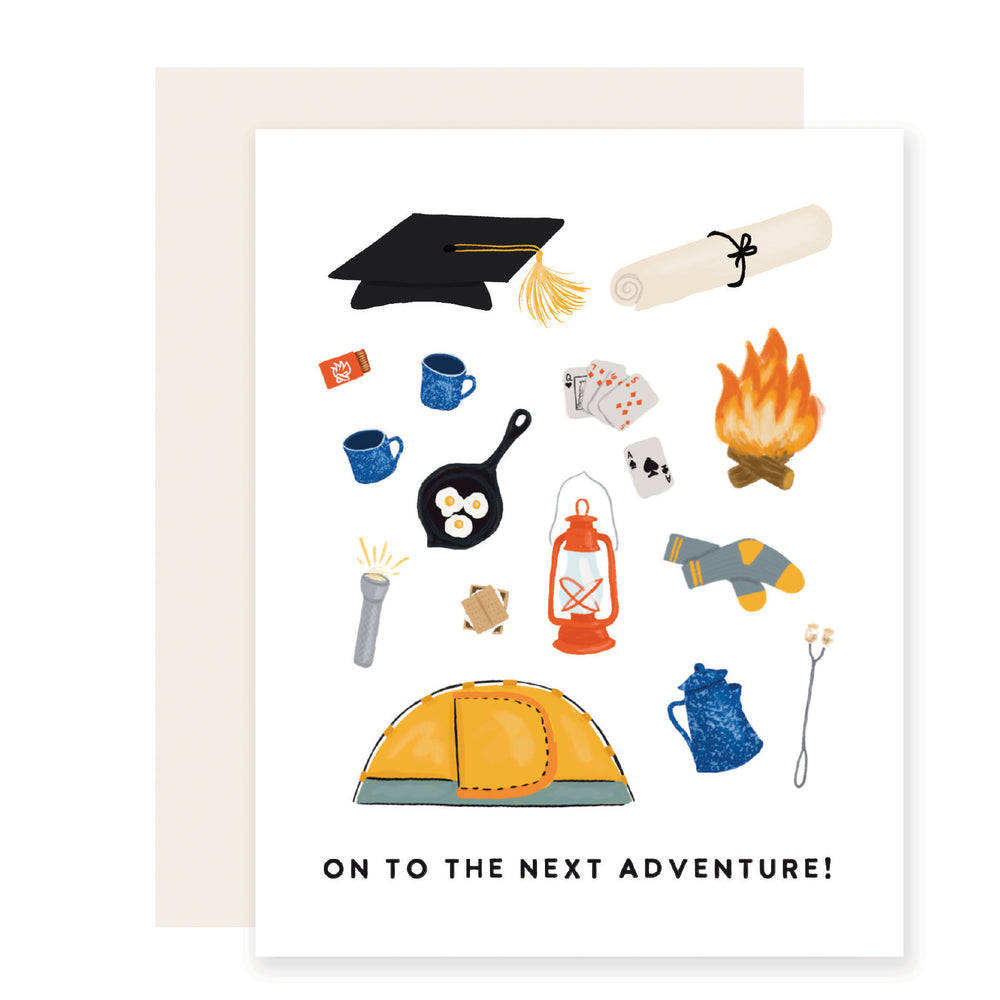 Next Adventure Grad | Congrats Grad Card | Graduation Card