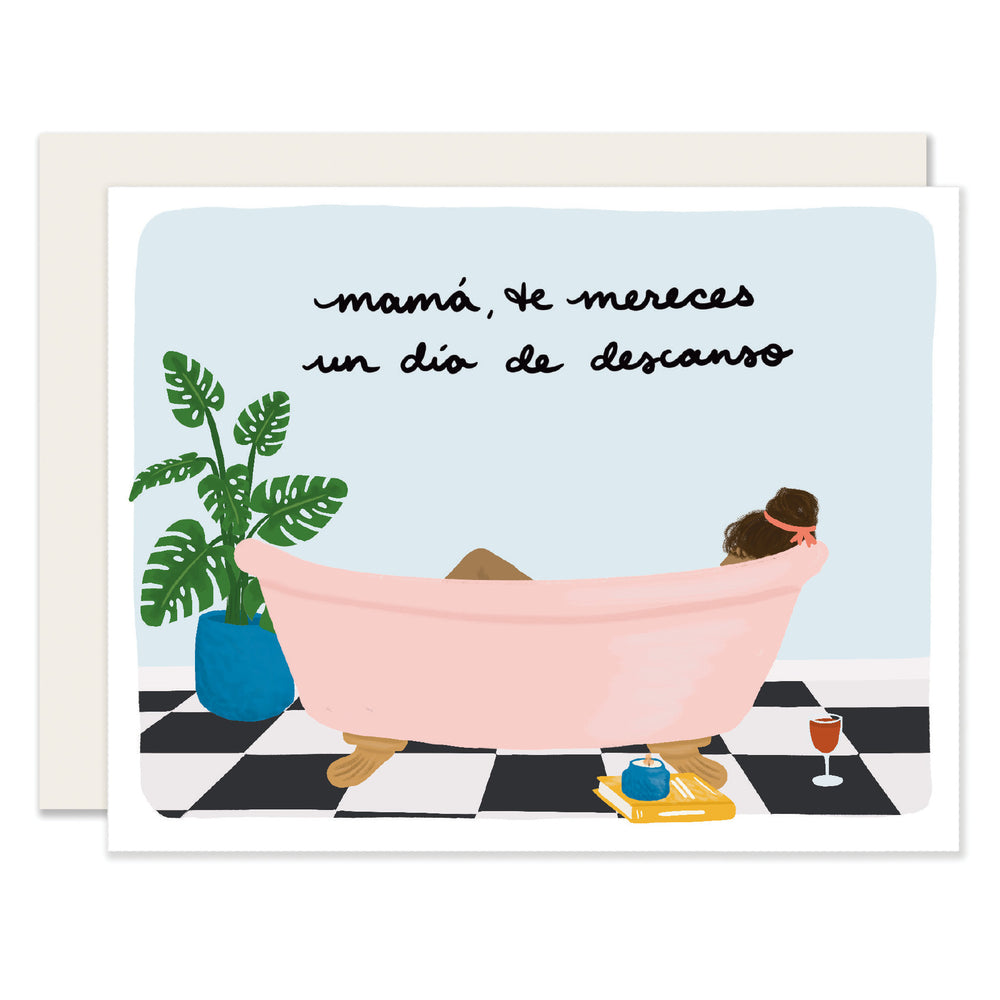 Mama Descanso - Spanish Card