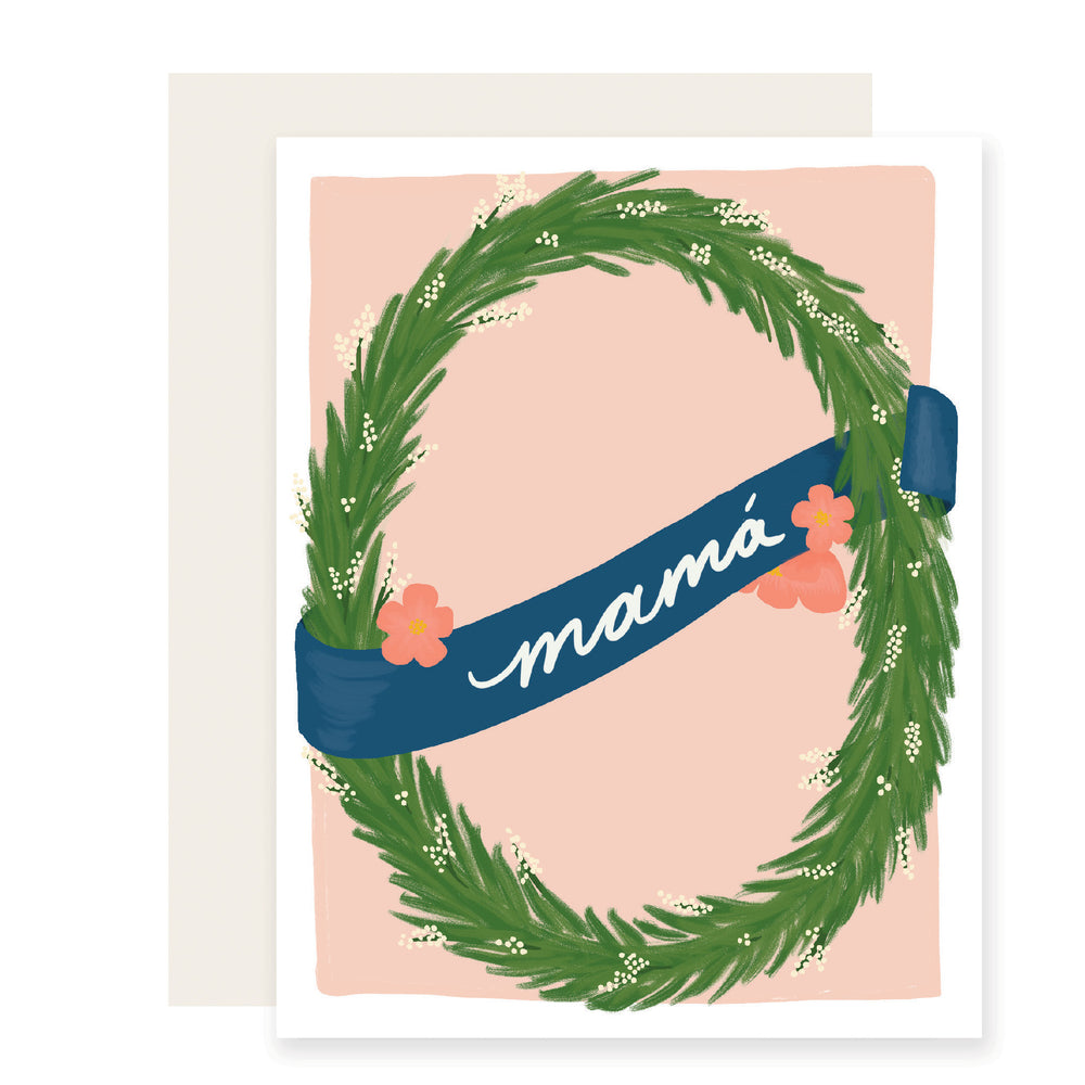 Mama Wreath - Spanish Card