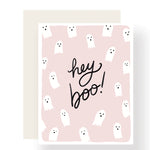Hey Boo Card | I Love You Card