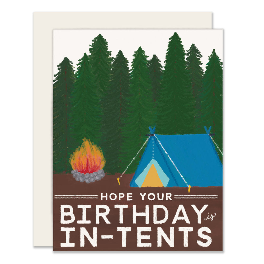 happy tents In-Tents Birthday – Slightly Stationery