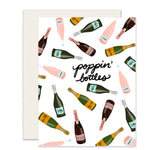 Poppin' Champs | Congratulations Card | Poppin' Champagne