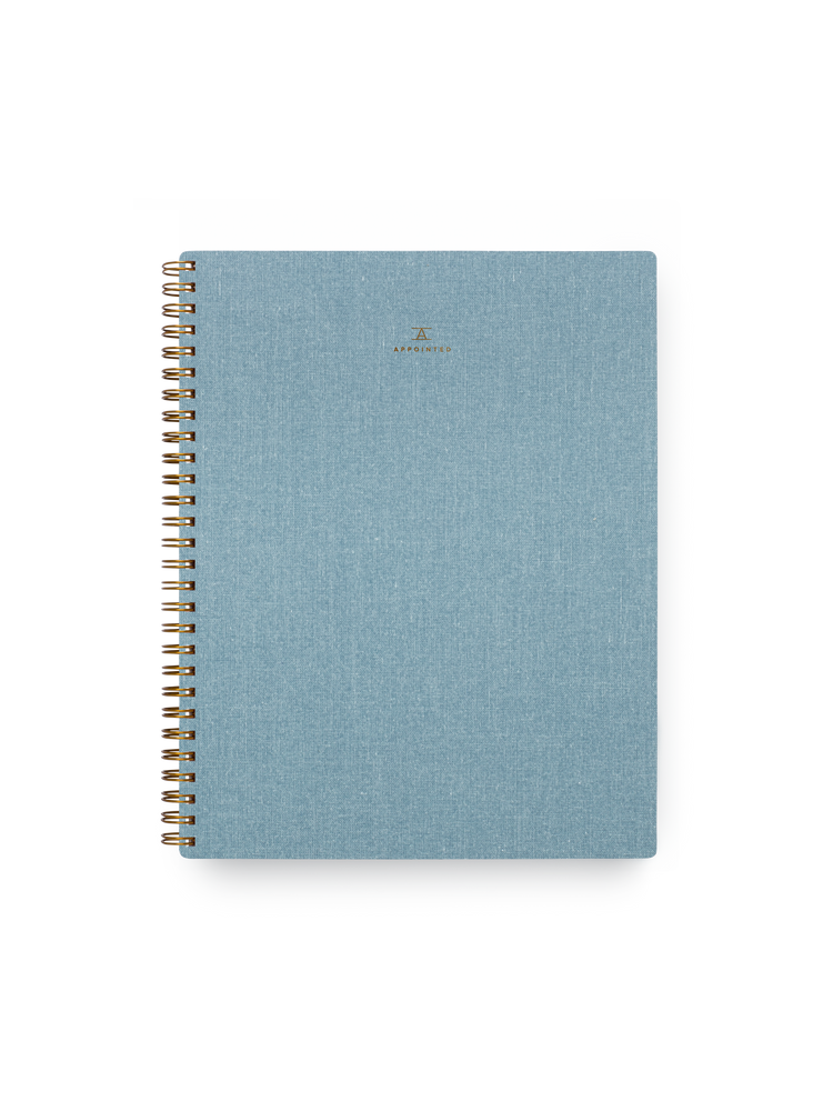 The Notebook - Chambray Blue