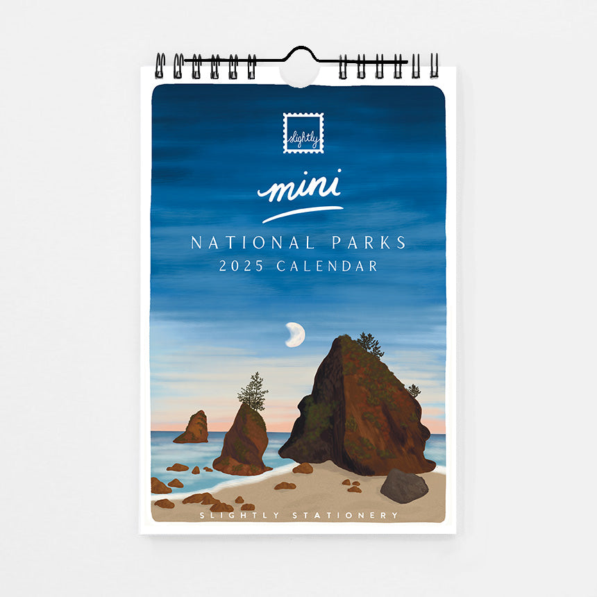 2025 Mini National Parks Calendar