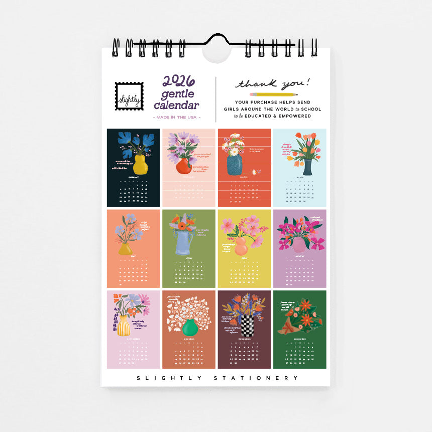 2026 Gentle Calendar