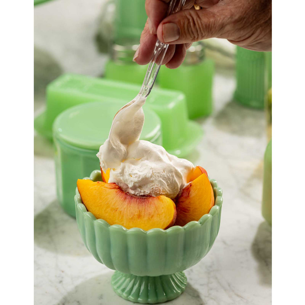 Jadeite Glass Collection Sundae Dish