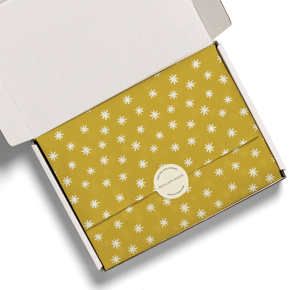 Asterisk tissue paper