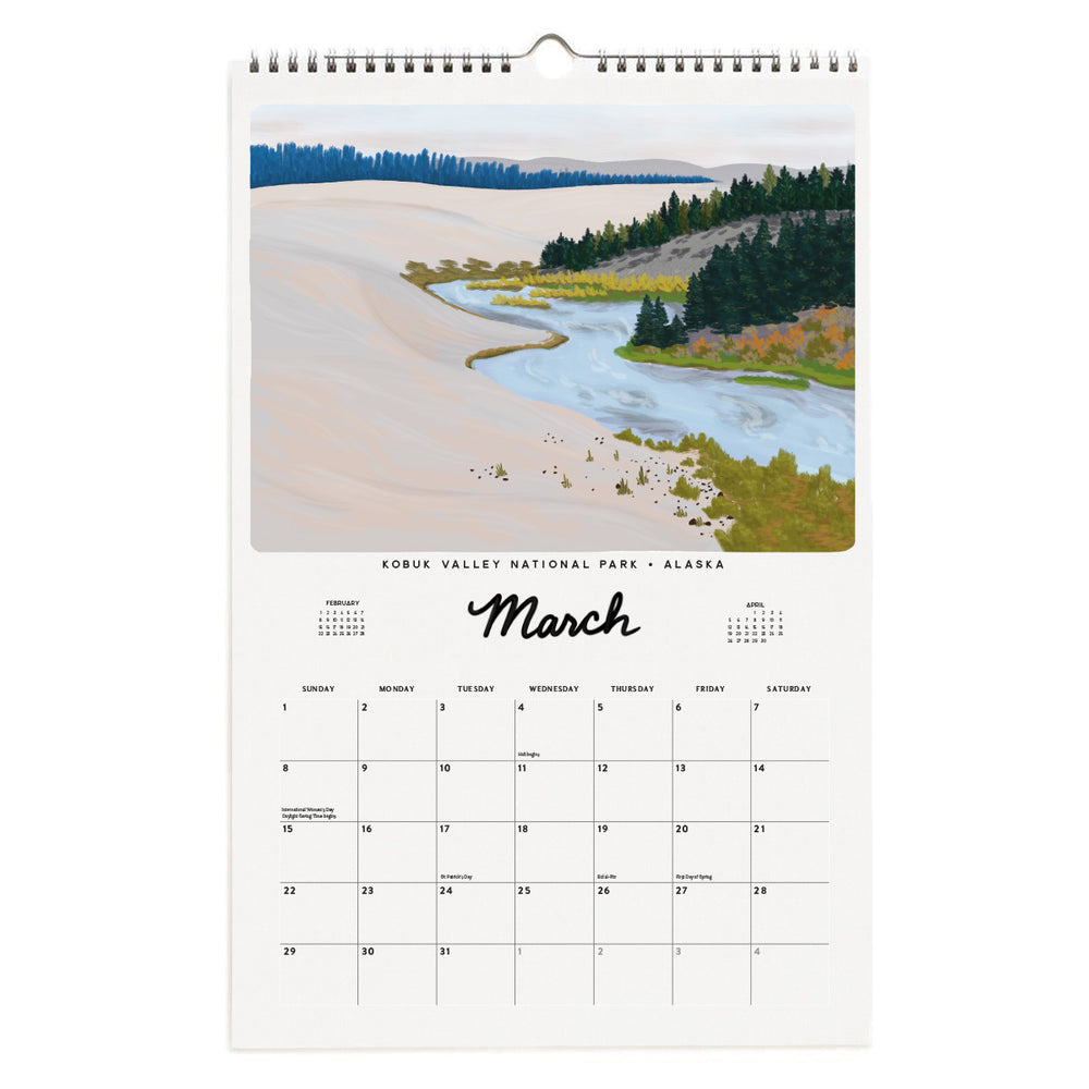 2026 National Parks Calendar