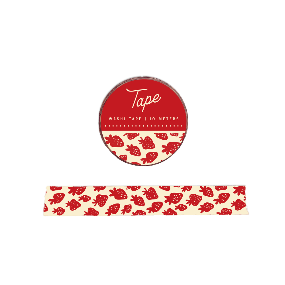 Strawberry Washi Tape