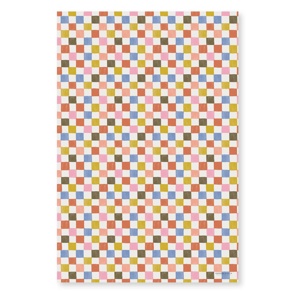 Check Gift Wrap | Roll