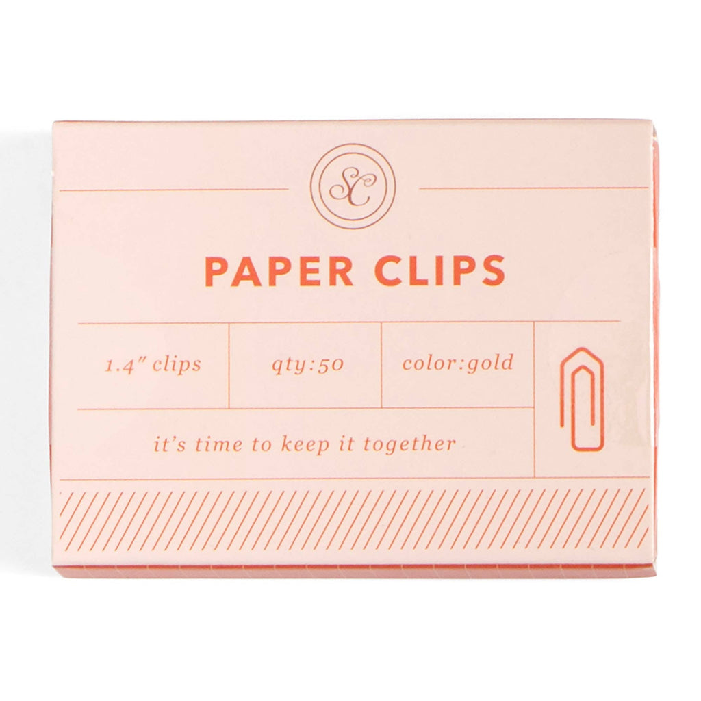 Keep It Together Paper Clips - Red – Slightly Stationery