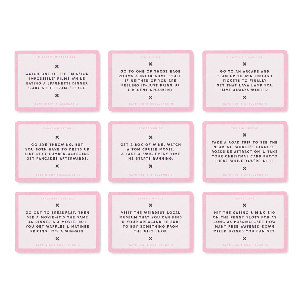 Brass Monkey Date Night Challenges