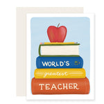 World's Greatest Teacher Card | Teacher Appreciation Card