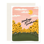 Sending You Sunshine Card | Sunflower Card