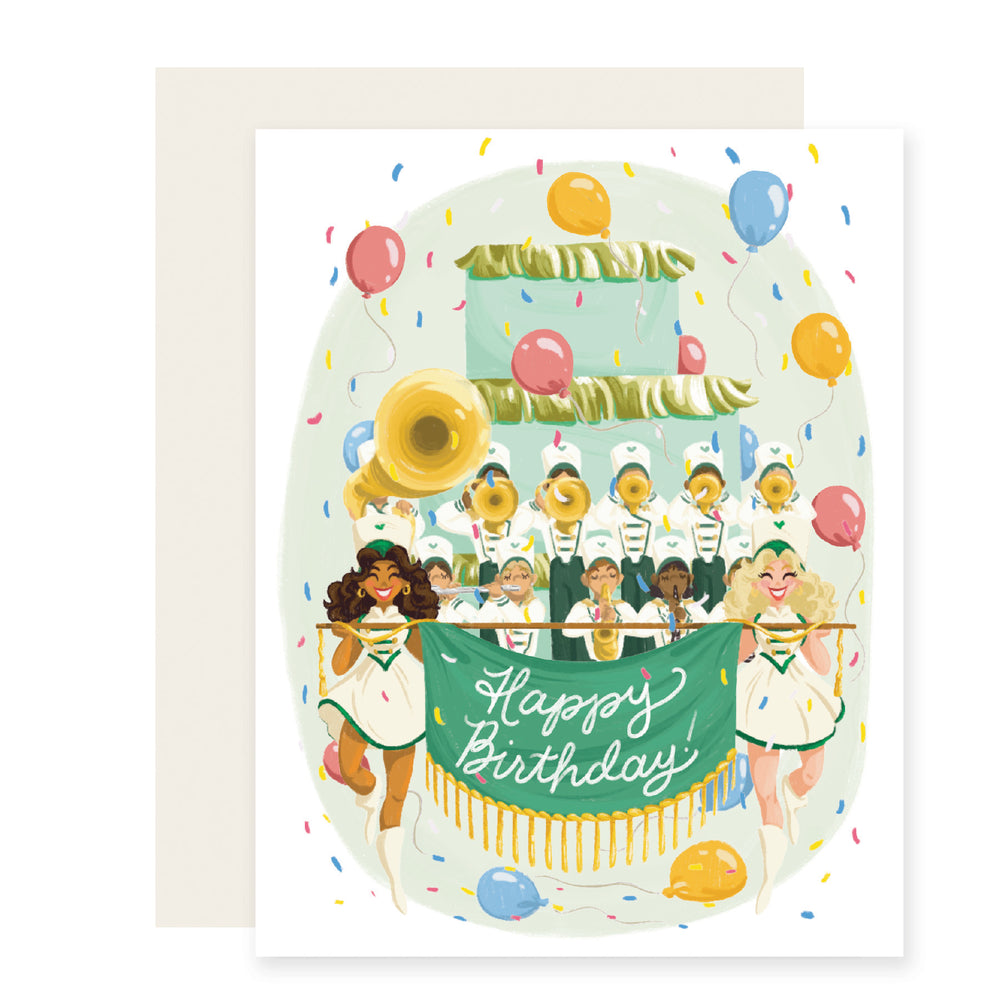 Birthday Parade |  Cute Illustrated Happy Birthday Card