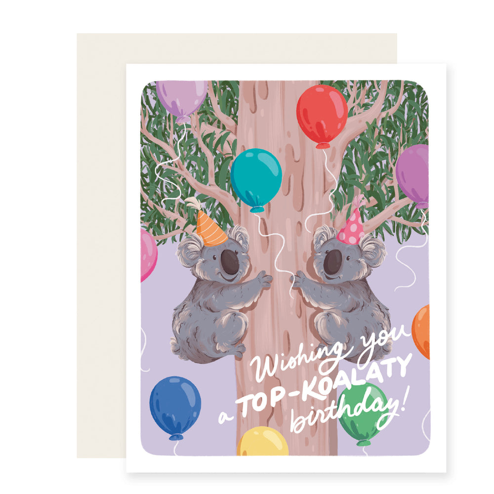 Koalaty Birthday| Cute Birthday Card