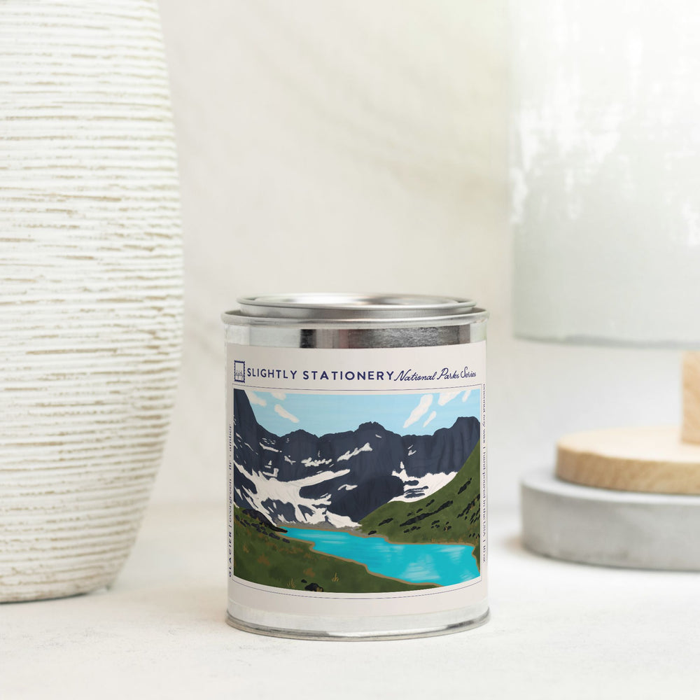 Glacier National Park 16 oz. Paint Can Candle