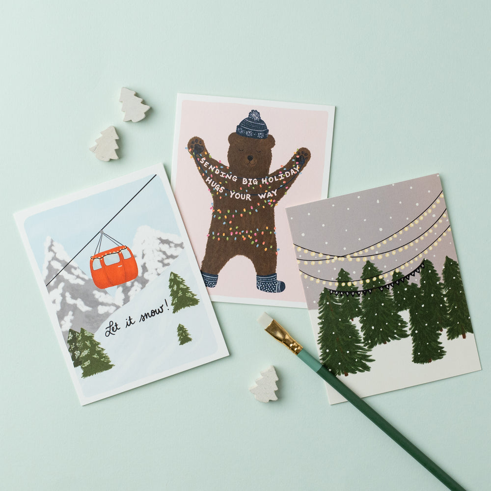 Let it Snow | Let it Snow Card | Season's Greetings Card