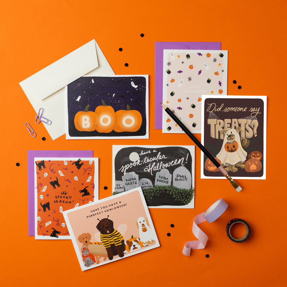 Did Someone Say Treats | Cute Halloween Card