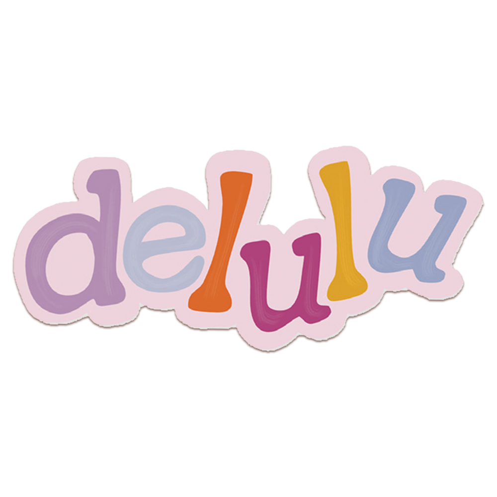 Delulu Sticker