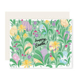 Easter Flower Garden Card | Cute Easter Card