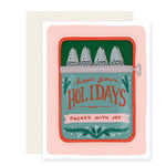 Tinned Fish Packed With Joy Holiday | Christmas Card