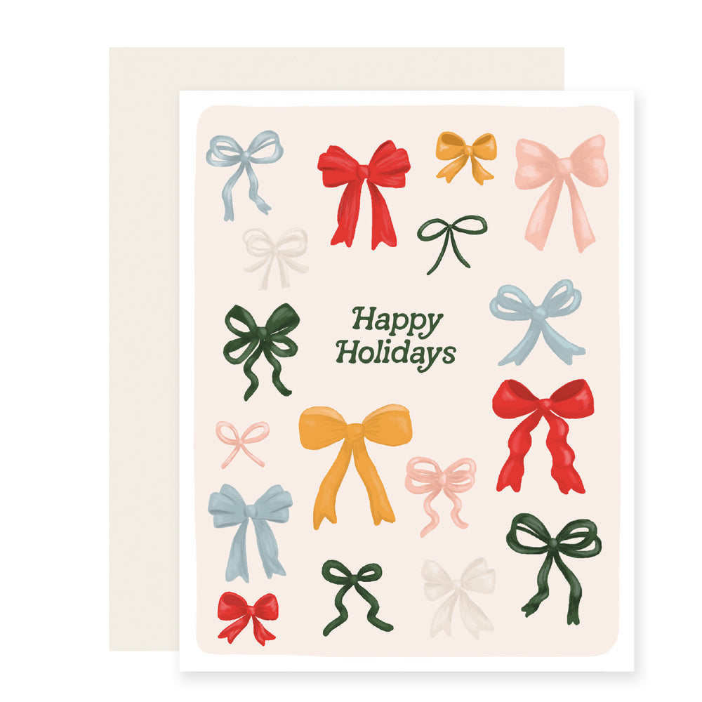 Holiday Bows | Holiday Card