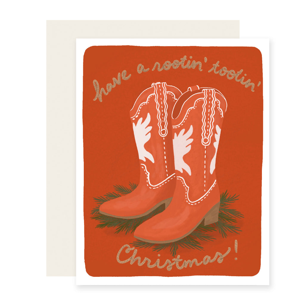 Western Boot Christmas | Holiday Card