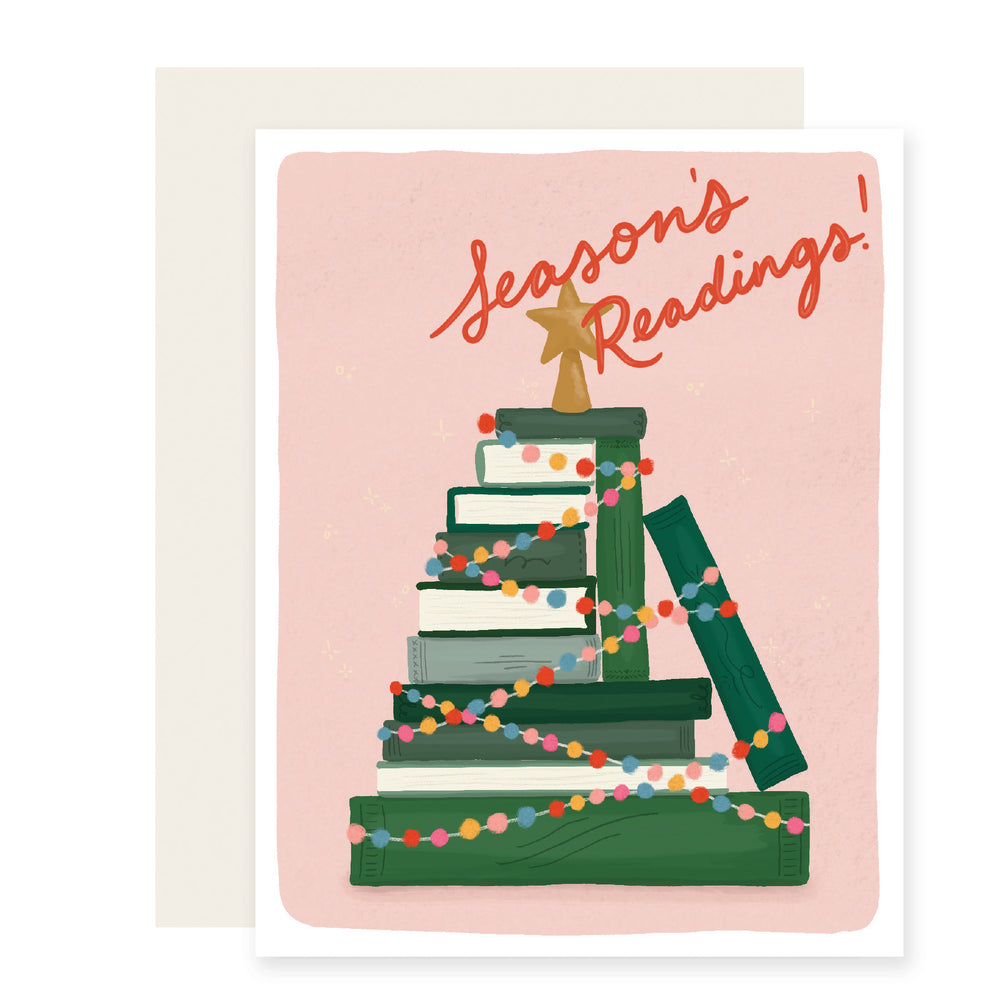 Book Tree Seasons Readings | Holiday Card