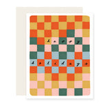Holiday Checkers | Holiday Card