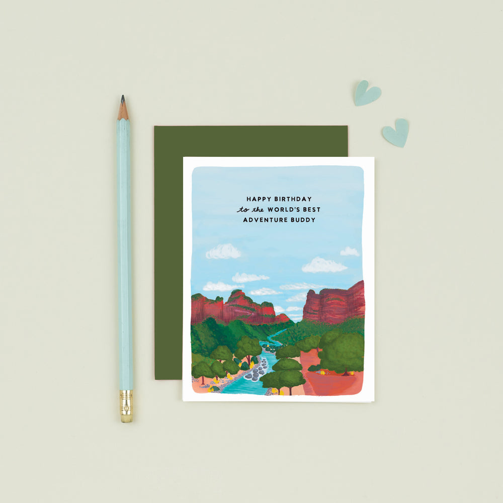 Adventure Buddy | Outdoorsy Birthday Card