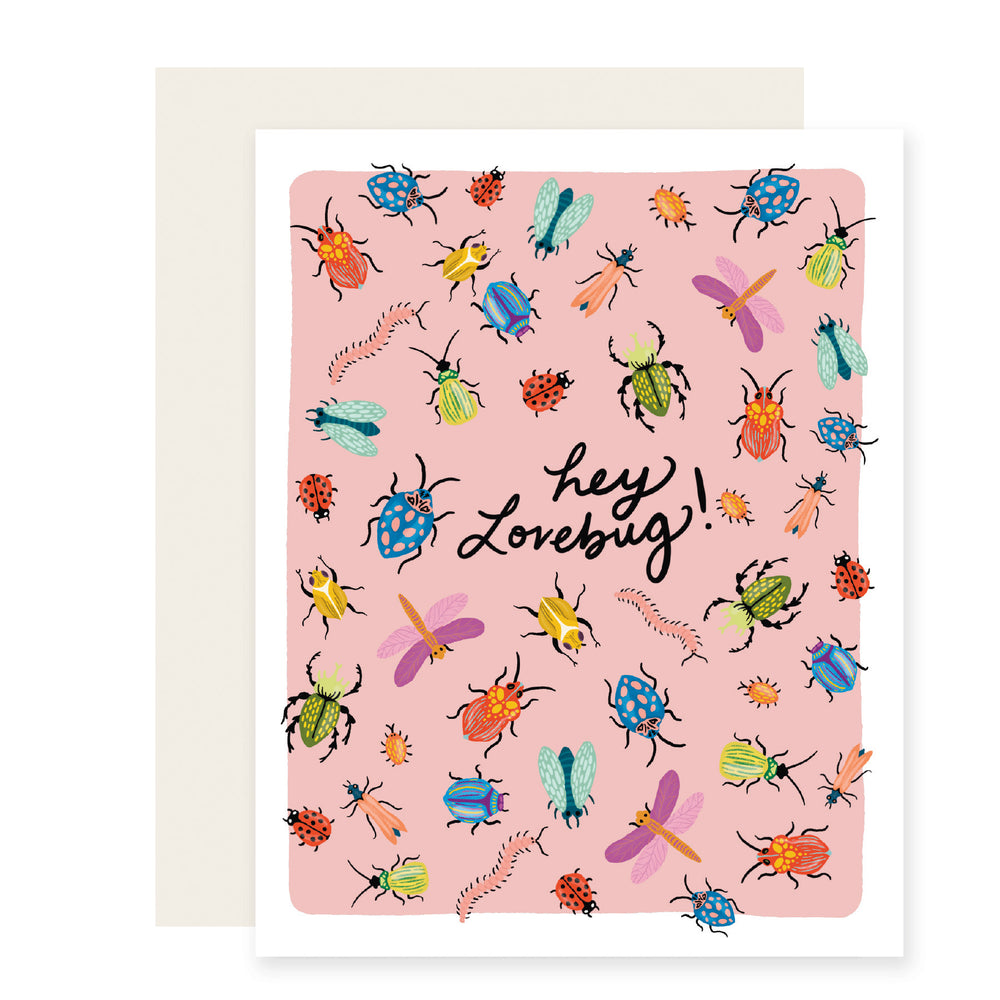 Lovebug | Love Valentine Insect Kids Card