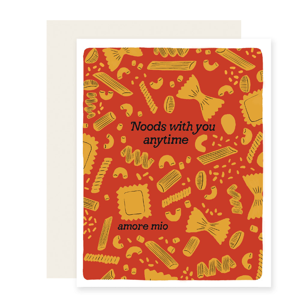 Noodle Noods Amore Mio | Funny Pun Love