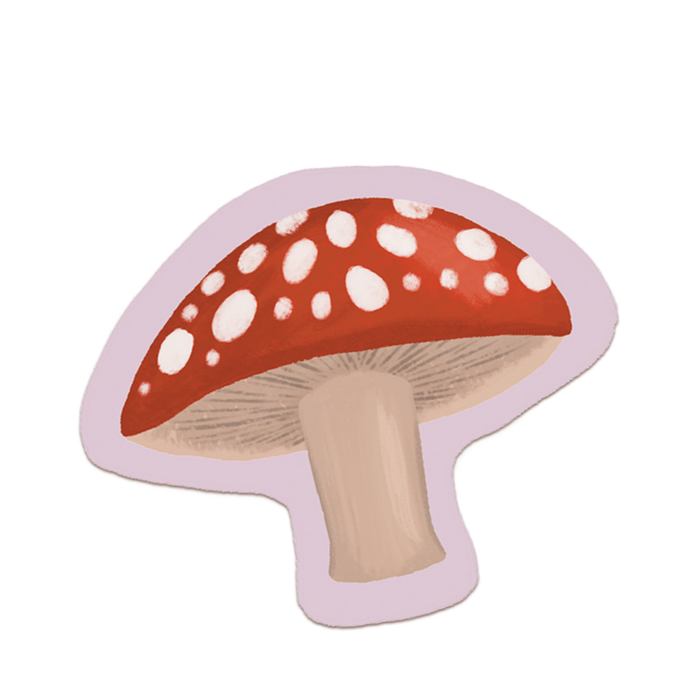 Mushroom Sticker