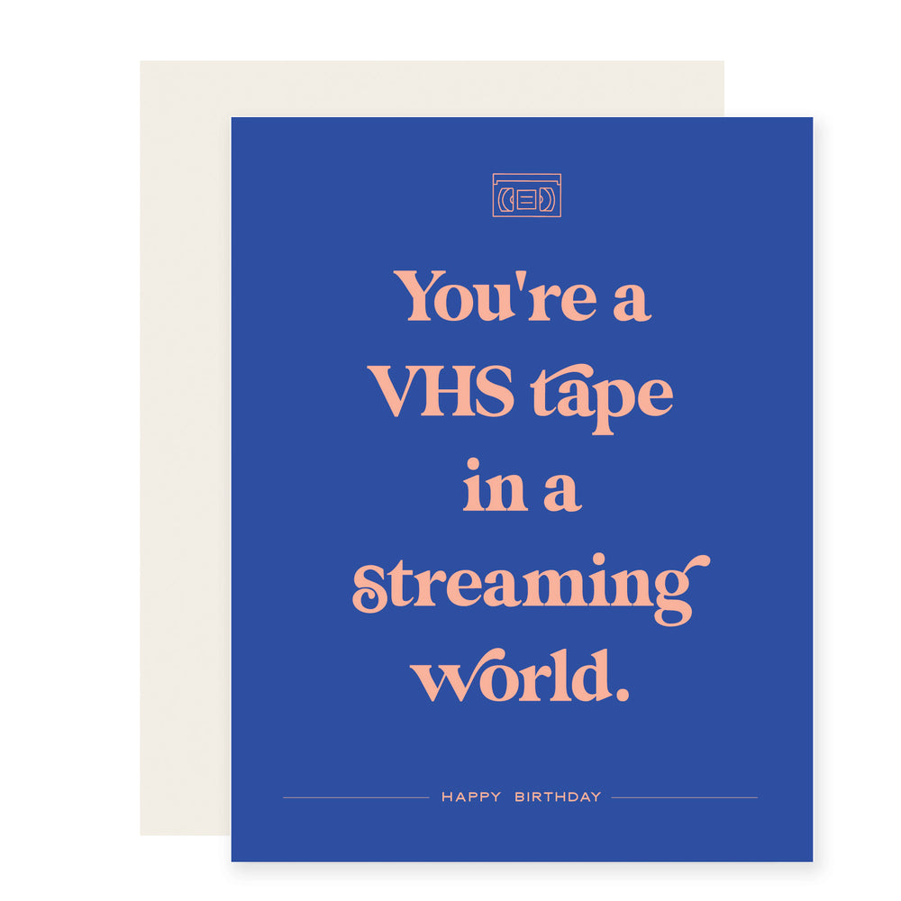 VHS Tape | Funny Birthday Card