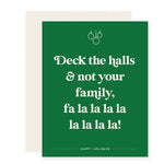 Deck the Halls | Funny Holiday Card