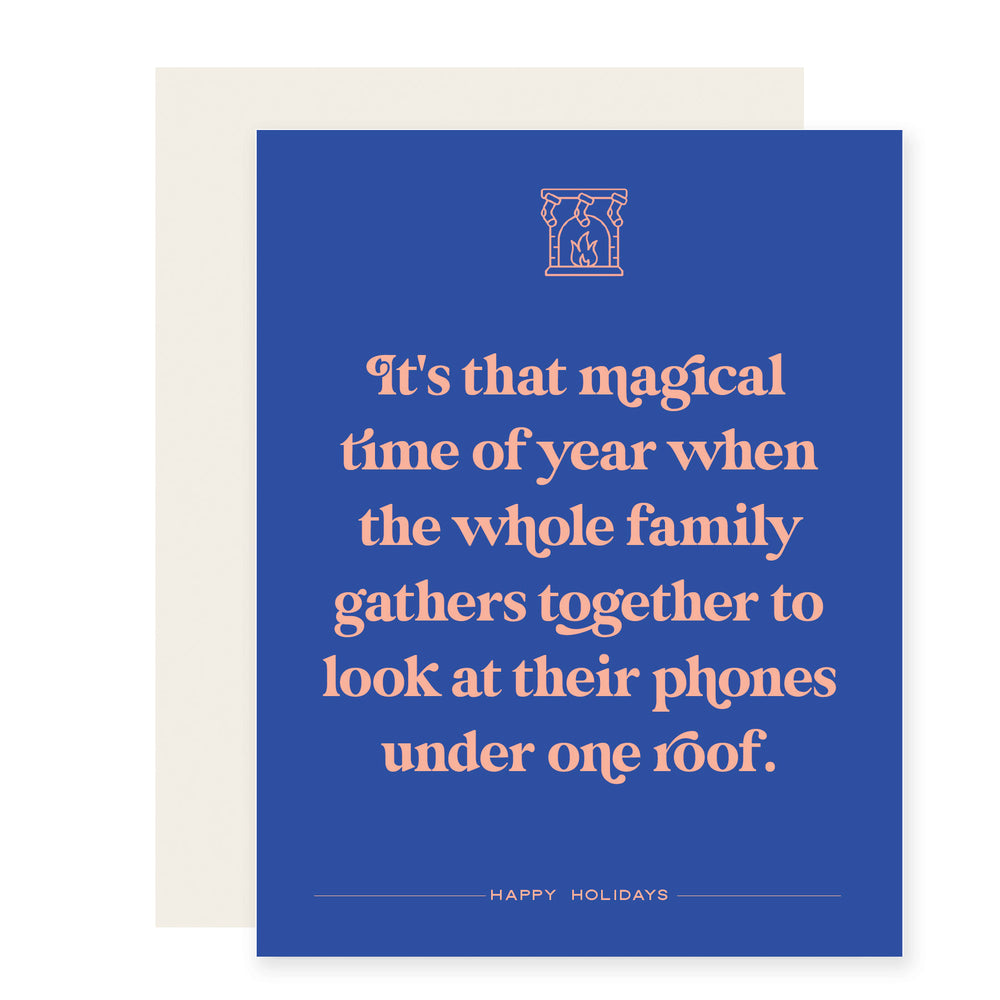 Under One Roof | Funny Holiday Card