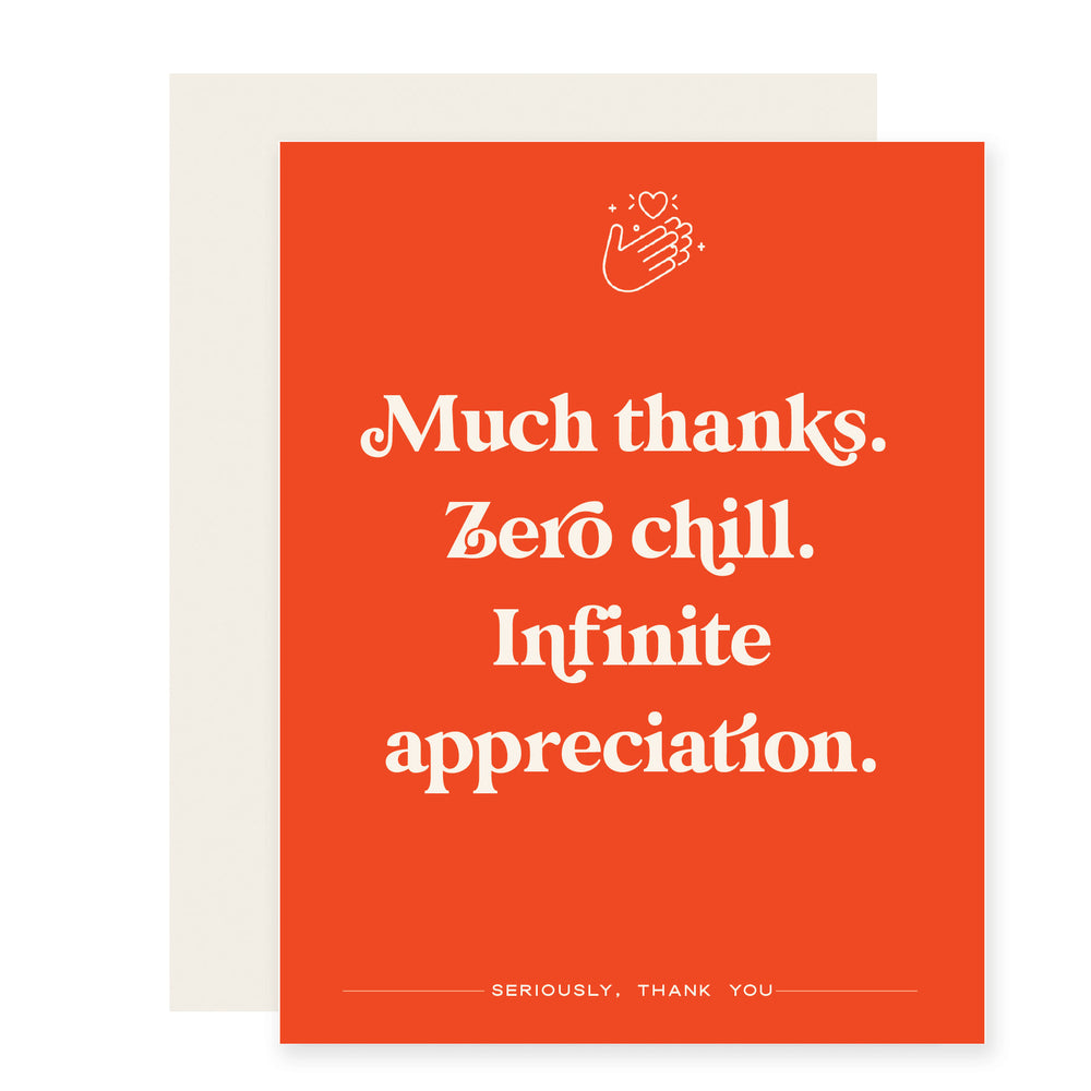 Zero Chill | Funny Thank You