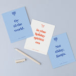 Oy to the World | Funny Hanukkah Holiday Card