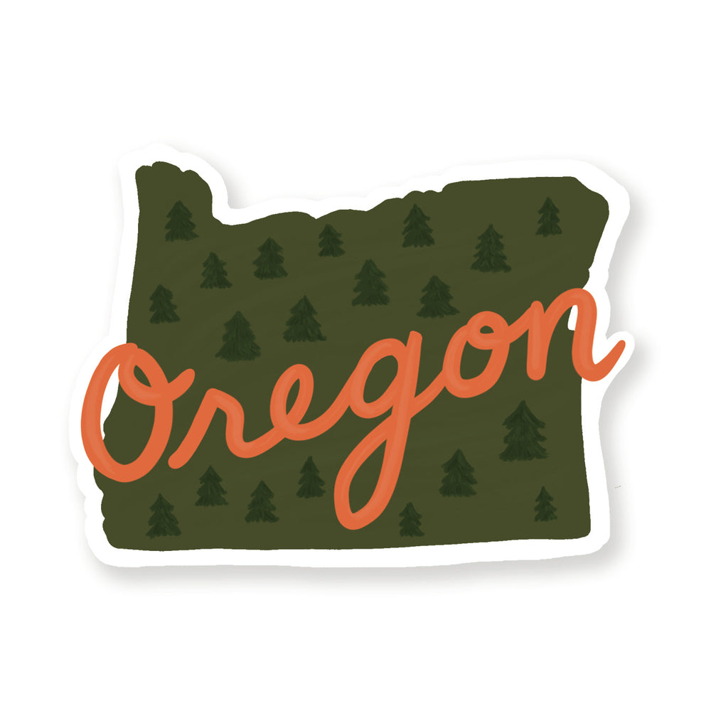 Springfield Oregon Sticker Oregon Sticker – Slightly Stationery