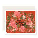 Floral Valentine | Valentine's Day Card