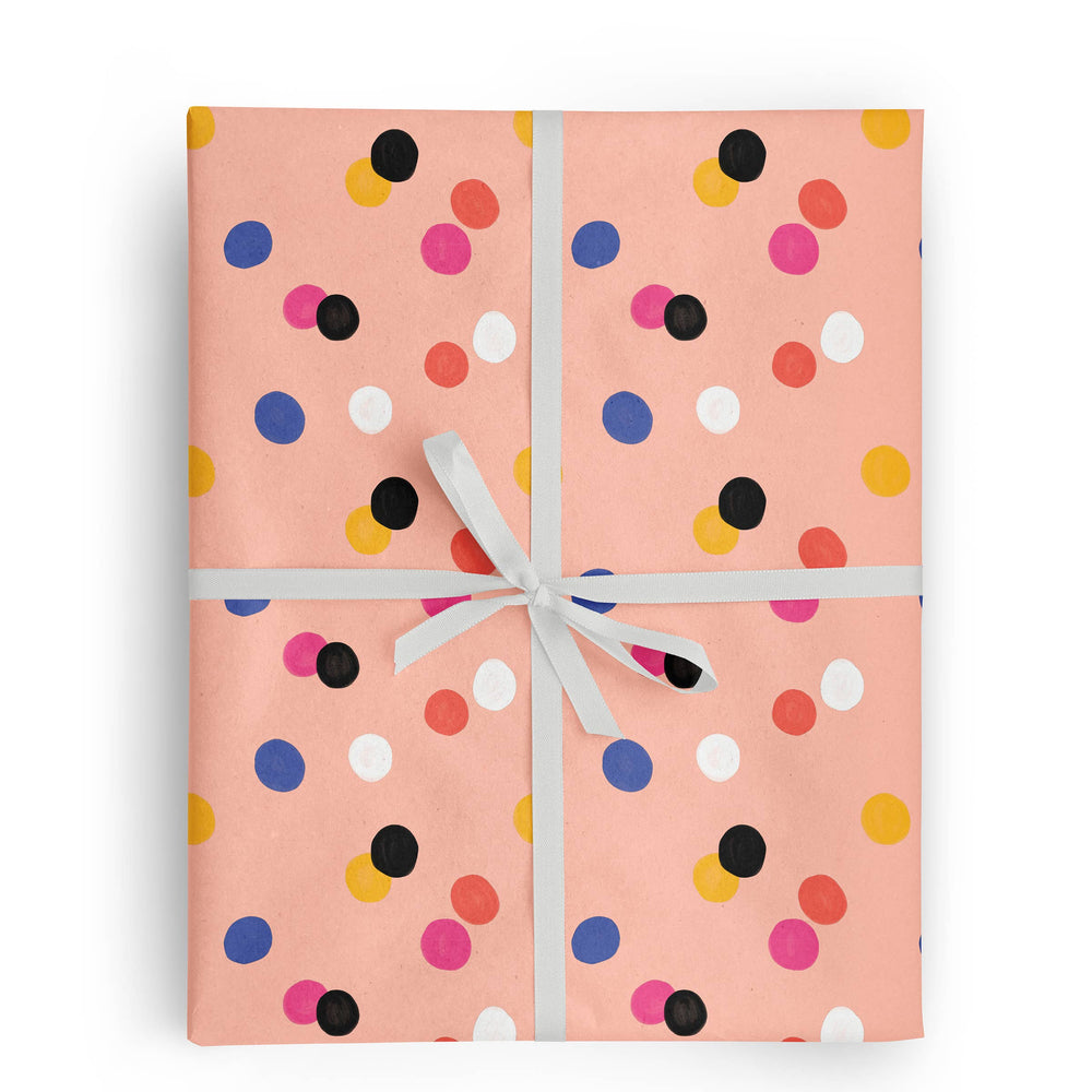 Bright Dot Gift Wrap | Roll