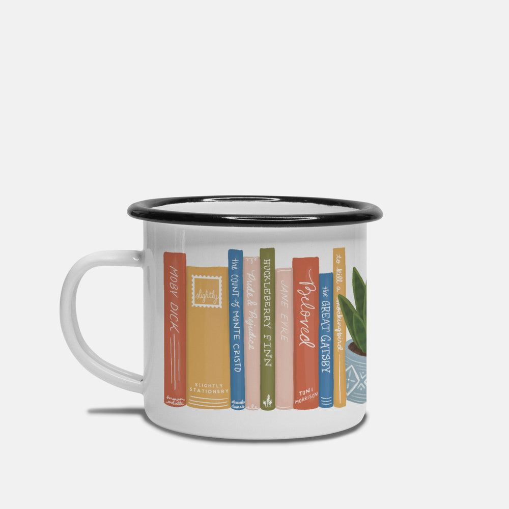 The Classics Book Lover Camp Mug