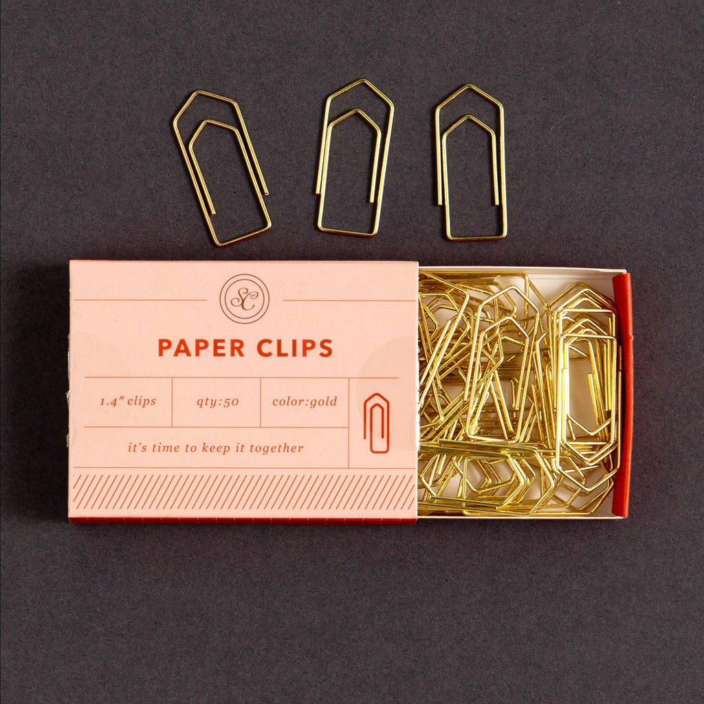 Keep It Together Paper Clips - Red – Slightly Stationery