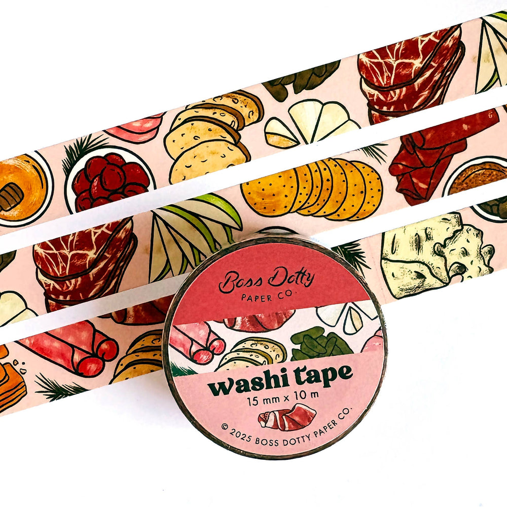 Charcuterie Pattern Washi Tape