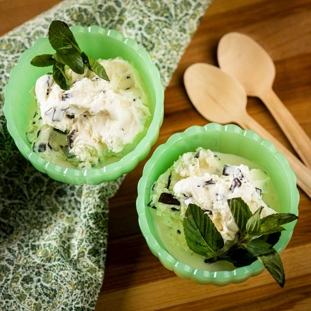 Jadeite Glass Collection Sundae Dish