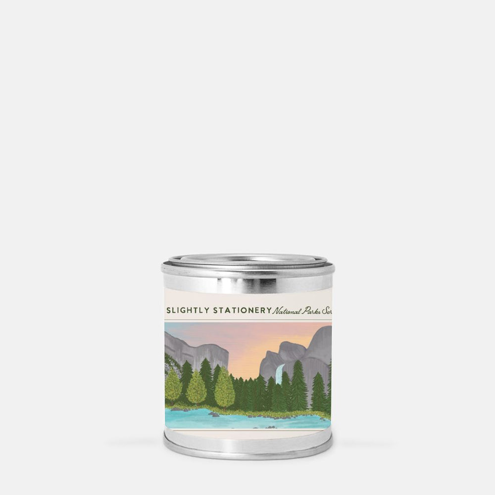 Yosemite National Park 8 oz. Paint Can Candle